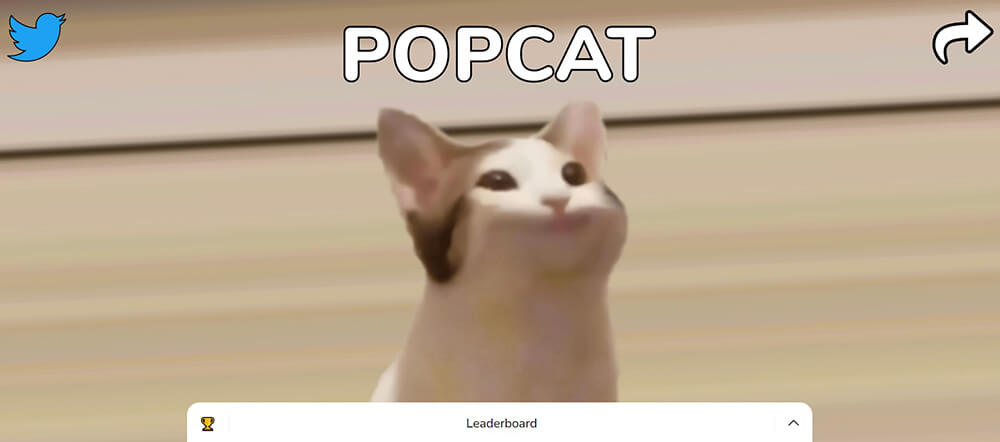 popcat онлайн игра